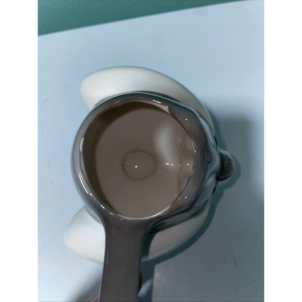 Vintage 2000 Looney Tunes Bugs Bunny 3D Sculpted Ceramic Mug Houston Harvest - Picture 5 of 6